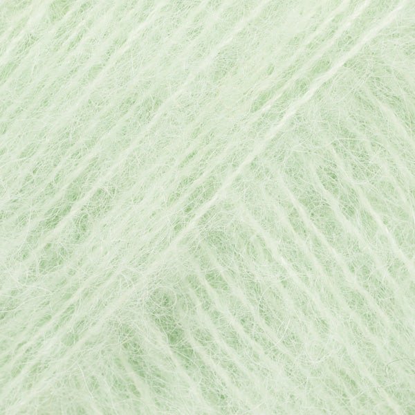BRUSHED ALPACA SILK UNI COLOUR 33 pistachio ice cream | Knitting yarn shop / dzijas veikals