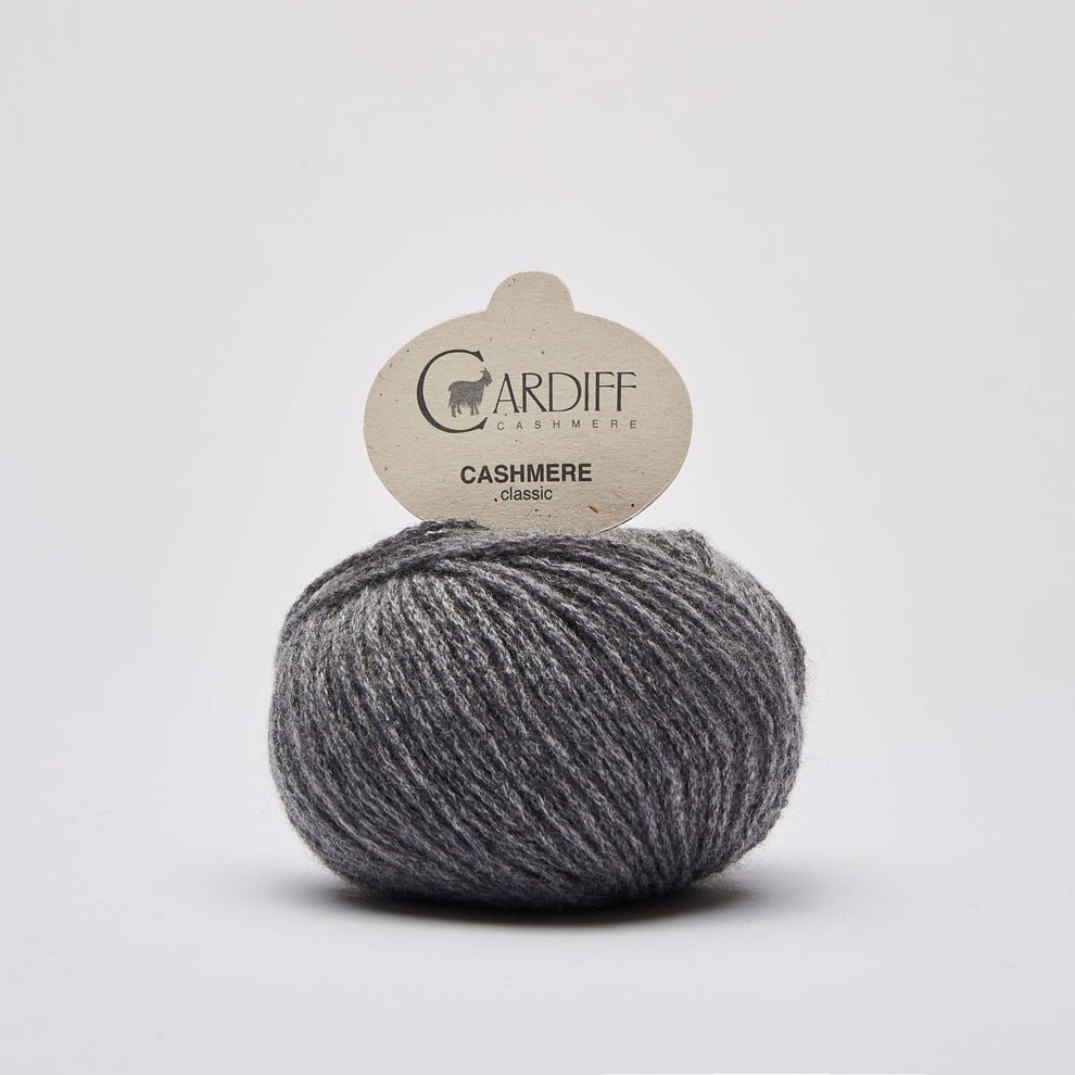 Cardiff Cashmere Classic 6/28 519 Fumo | Knitting yarn shop / dzijas veikals
