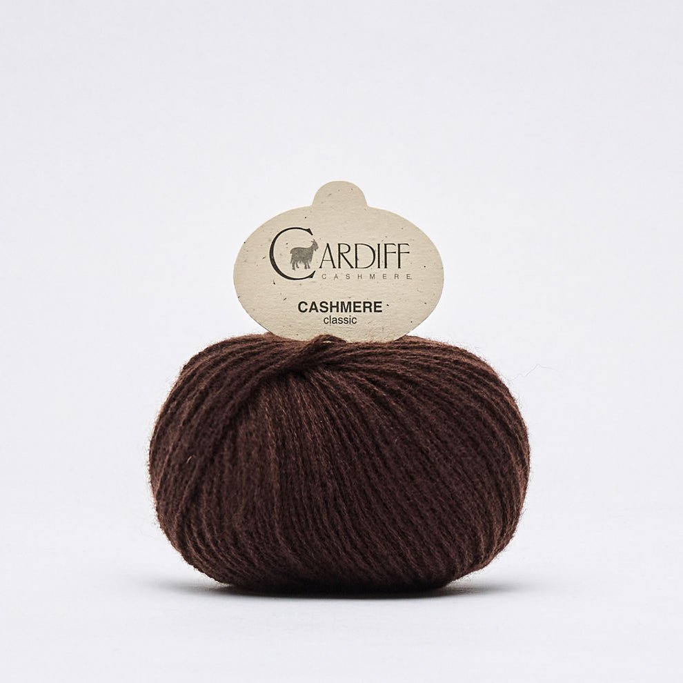 Cardiff Cashmere Classic 6/28 643 Cacaao | Knitting yarn shop / dzijas veikals