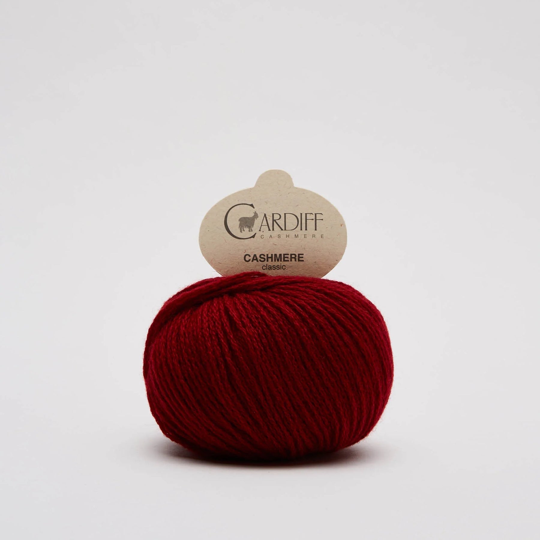 Cardiff Cashmere Classic 6/28 714 Scarlatta | Knitting yarn shop / dzijas veikals