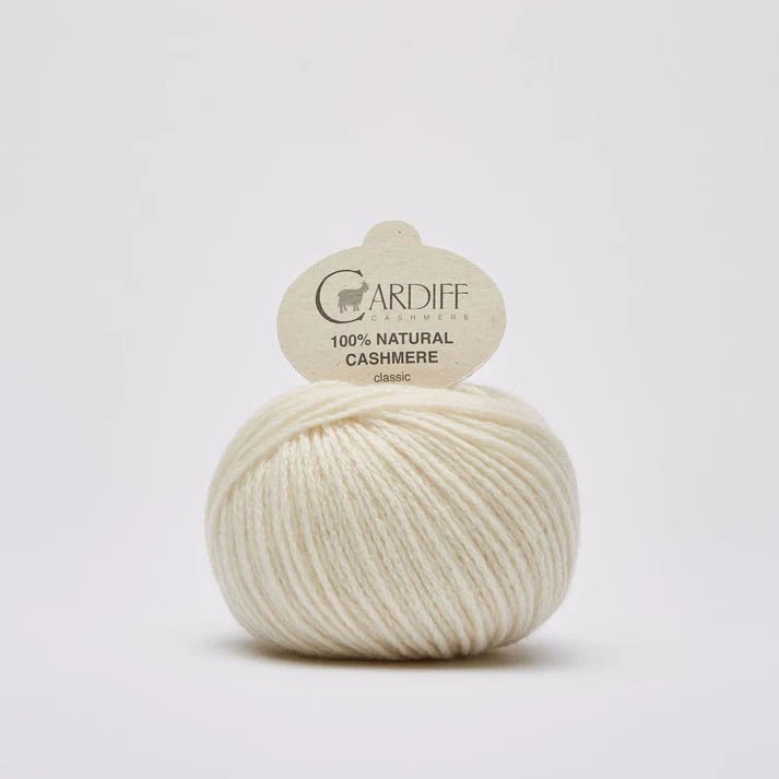 Cardiff Cashmere Classic 6/28 Panna 599 | Knitting yarn shop / dzijas veikals
