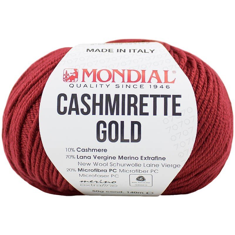 CASHMIRETTE GOLD MONDIAL 111 | Knitting yarn shop / dzijas veikals