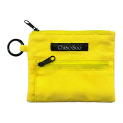 ChiaoGoo Accessory pocket pouch 12x9.5cm yellow | Knitting yarn shop / dzijas veikals