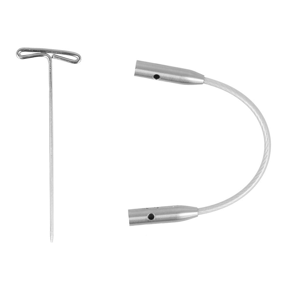 ChiaoGoo SWIV360 Silver cable 5 | Knitting yarn shop / dzijas veikals