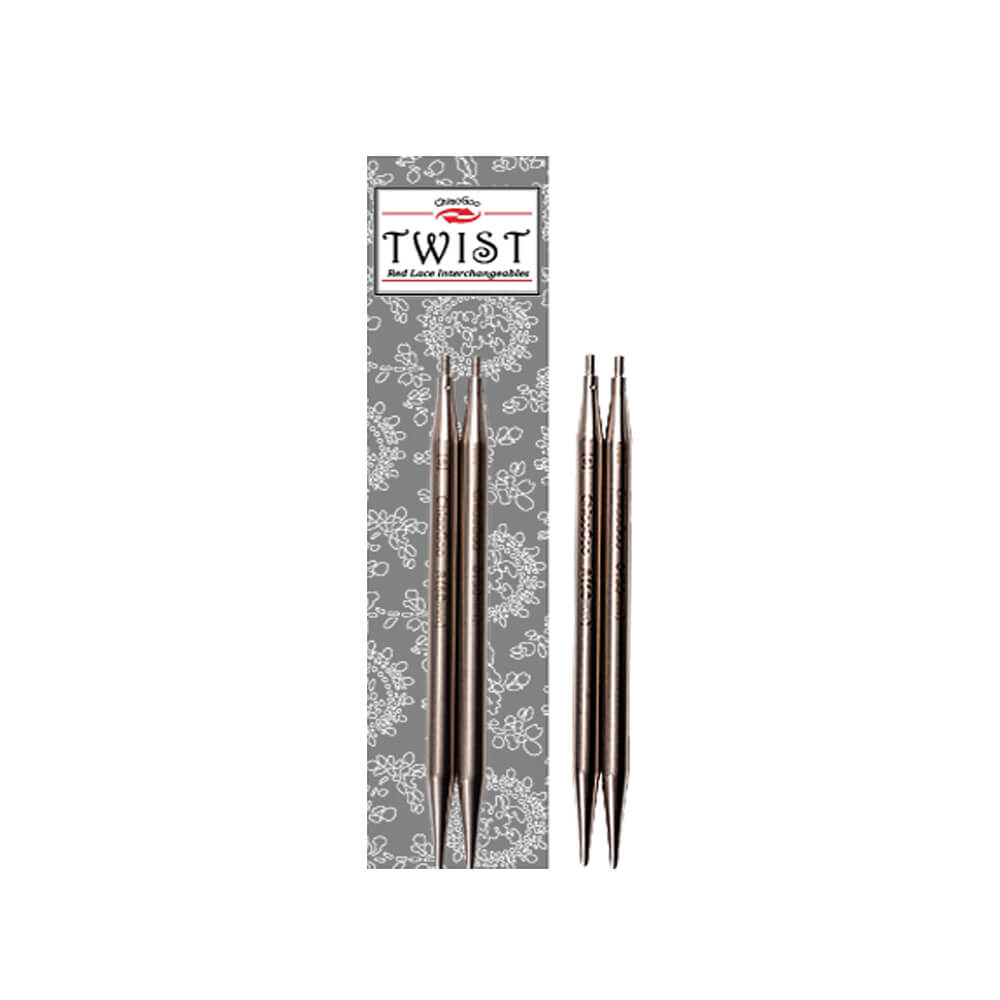 ChiaoGoo TWIST Lace interch. needle tips, 10cm and 13 cm 13 | Knitting yarn shop / dzijas veikals
