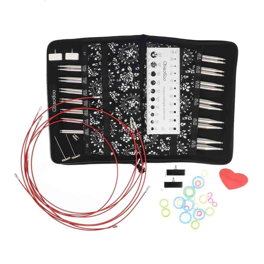 ChiaoGoo TWIST Lace interchangeable circular needle set available in different sizes 13 | Knitting yarn shop / dzijas veikals