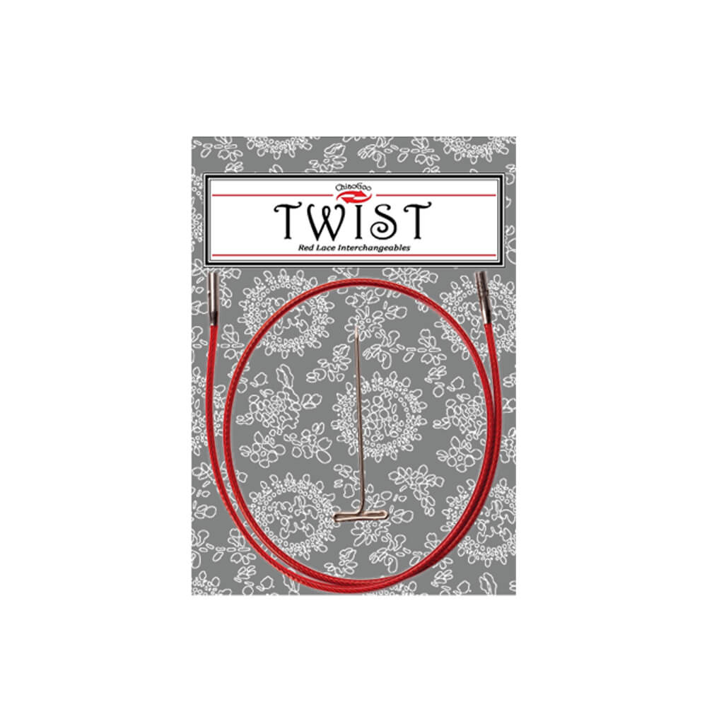 ChiaoGoo Twist RED cable 75 | Knitting yarn shop / dzijas veikals