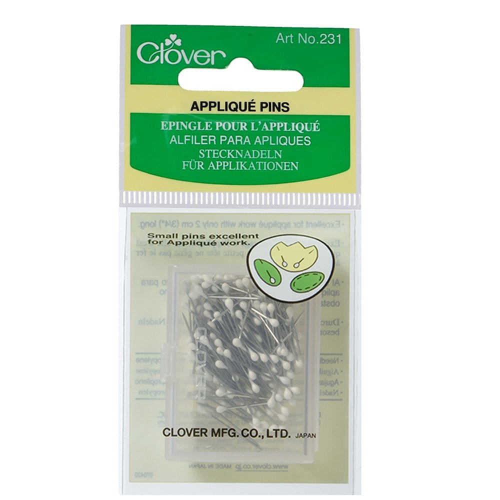 Clover Appliqué pins 0.60x20mm | Knitting yarn shop / dzijas veikals