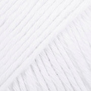 COTTON LIGHT UNI COLOUR 02 white | Knitting yarn shop / dzijas veikals