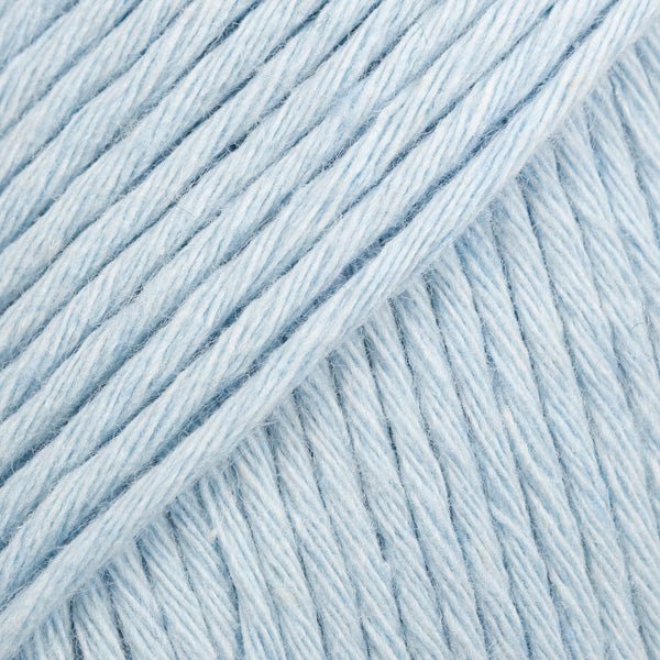 COTTON LIGHT UNI COLOUR 08 ice blue | Knitting yarn shop / dzijas veikals