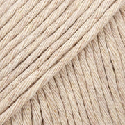 COTTON LIGHT UNI COLOUR 21 light beige | Knitting yarn shop / dzijas veikals