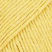 COTTON LIGHT UNI COLOUR 55 lemon | Knitting yarn shop / dzijas veikals