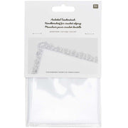 Crochet Handkerchief with Straight Edge 25x25cm | Knitting yarn shop / dzijas veikals
