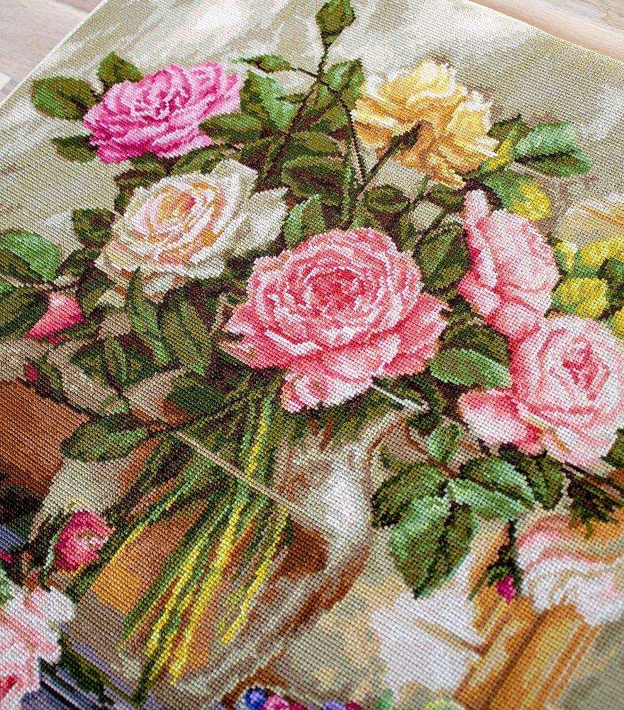 Cross Stitch Kit Luca - S - Still Life with Blueberries, B588 | Knitting yarn shop / dzijas veikals