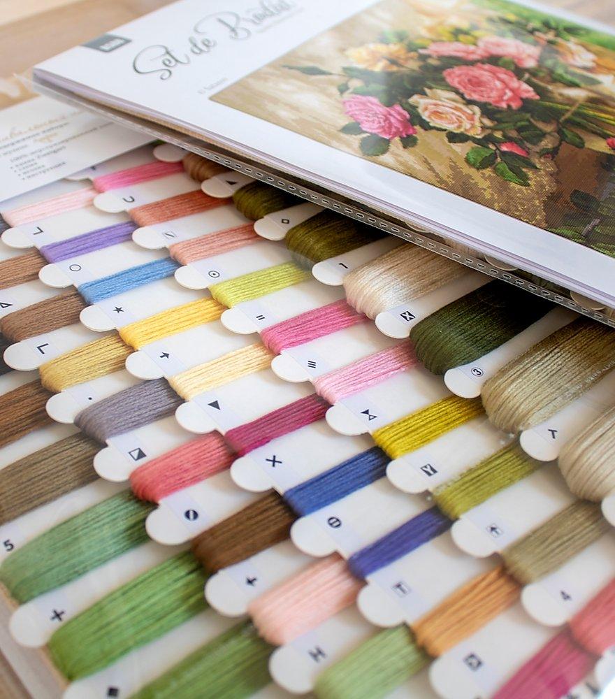 Cross Stitch Kit Luca - S - Still Life with Blueberries, B588 | Knitting yarn shop / dzijas veikals