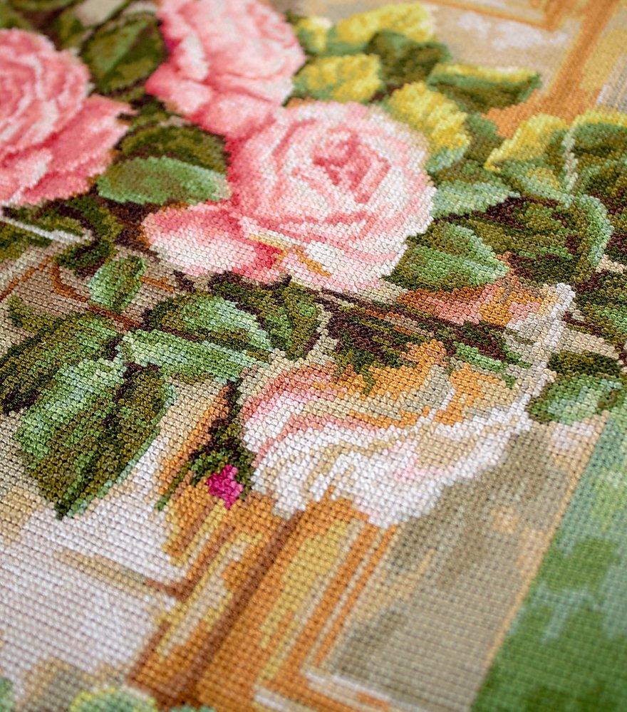 Cross Stitch Kit Luca - S - Still Life with Blueberries, B588 | Knitting yarn shop / dzijas veikals