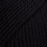 DAISY UNI COLOUR 03 black | Knitting yarn shop / dzijas veikals