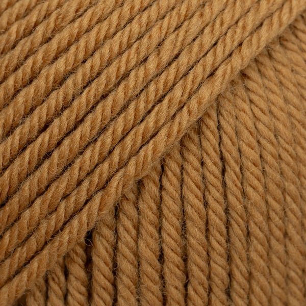 DAISY UNI COLOUR 12 caramel | Knitting yarn shop / dzijas veikals