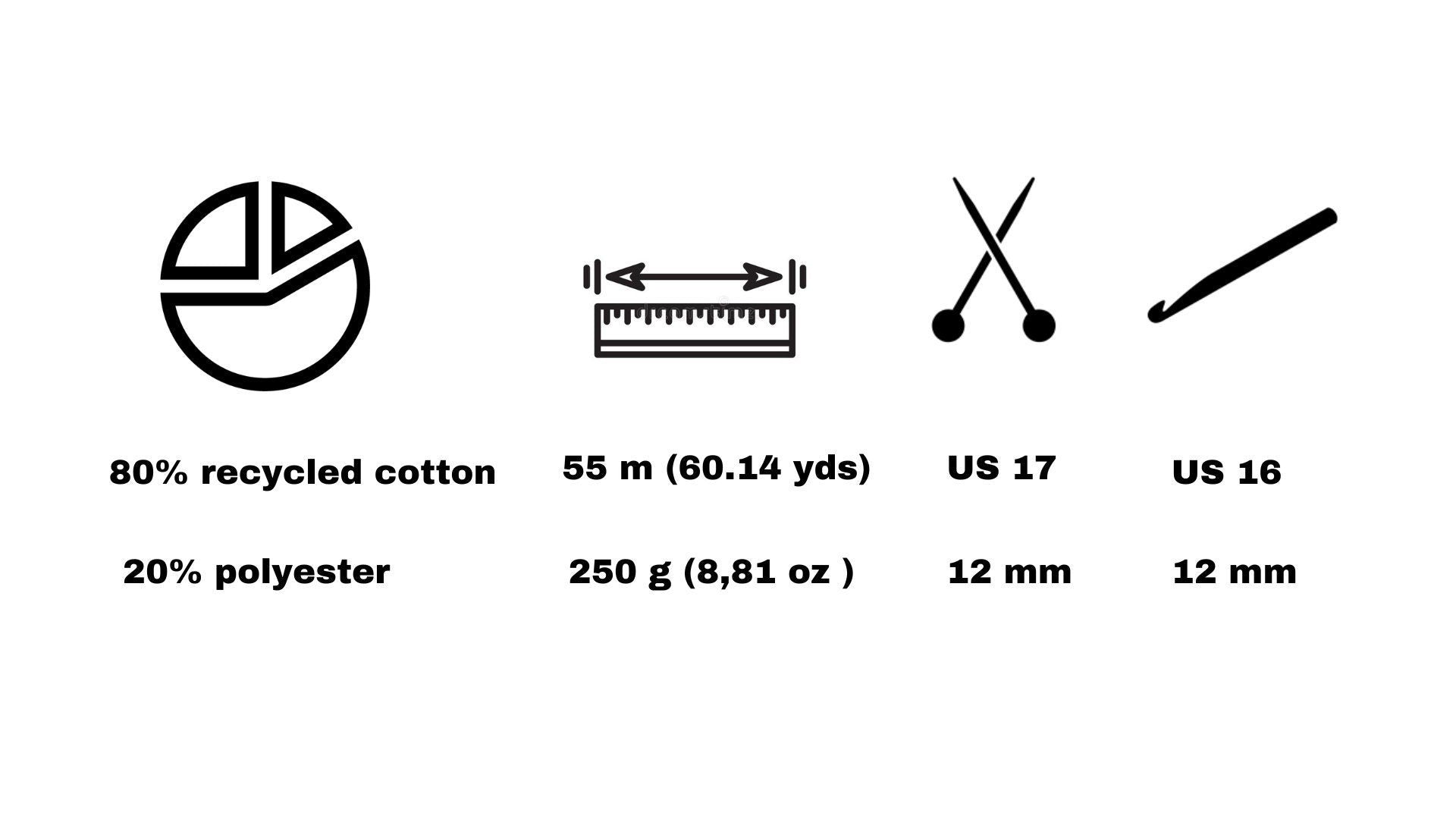 Dmc Nova Vita Aukla 250g = ~55m, Tamborēšanai, Adīšanai, Makramē 02 | Knitting yarn shop / dzijas veikals