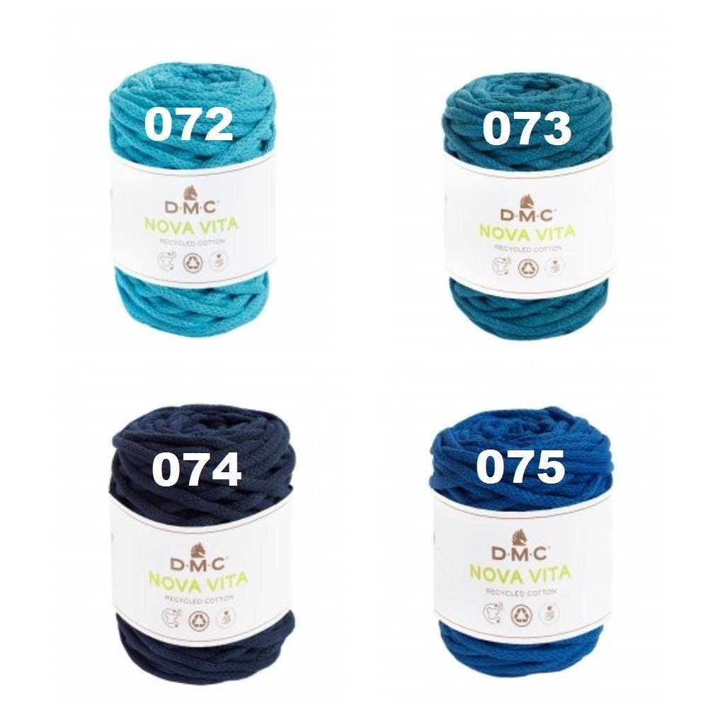 Dmc Nova Vita Aukla 250g = ~55m, Tamborēšanai, Adīšanai, Makramē 02 | Knitting yarn shop / dzijas veikals