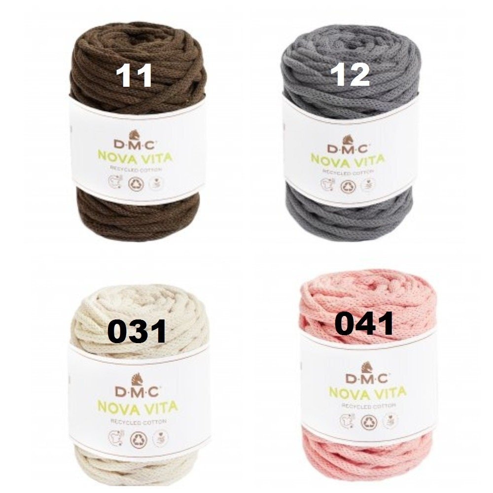 Dmc Nova Vita Aukla 250g = ~55m, Tamborēšanai, Adīšanai, Makramē 02 | Knitting yarn shop / dzijas veikals
