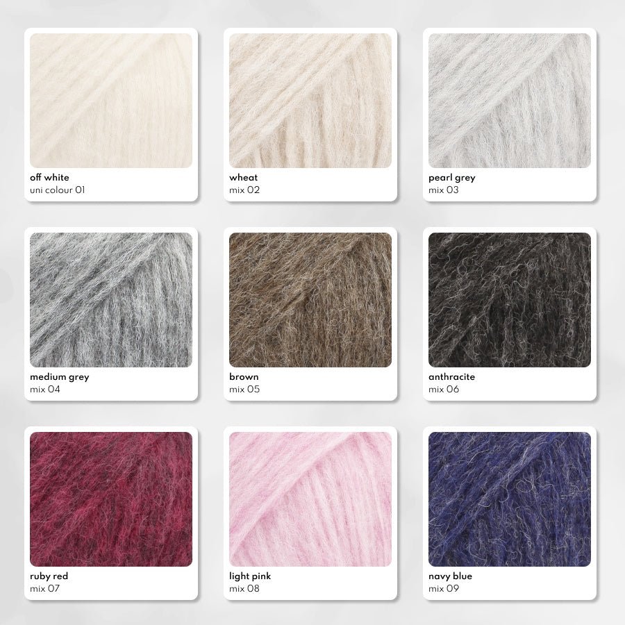 DROPS Air 01 off white | Knitting yarn shop / dzijas veikals