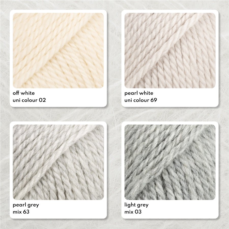 DROPS Alaska 02 off white | Knitting yarn shop / dzijas veikals