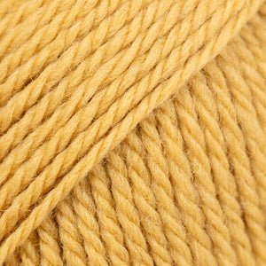 DROPS Alaska - Classic 100% Untreated Wool Yarn 84 · ochre uni colour | Knitting yarn shop / dzijas veikals