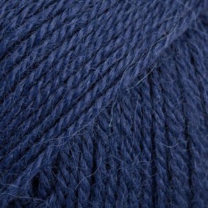 DROPS Alpaca ALPACA UNI COLOUR 5575 navy blue | Knitting yarn shop / dzijas veikals
