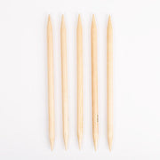 DROPS Basic birch double pointed needle 20cm, sizes 5.5 - 12 mm 5.5 | Knitting yarn shop / dzijas veikals