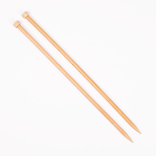 DROPS Basic Birch single pointed needles 35 cm, sizes 5.5 - 10mm 10 | Knitting yarn shop / dzijas veikals