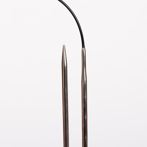 DROPS Brass circular needle, length 40cm , 60, 80 cm, sizes 2.00mm - 10. 0 mm 40 | Knitting yarn shop / dzijas veikals