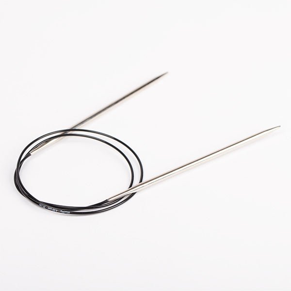 DROPS Brass circular needle, length 40cm , 60, 80 cm, sizes 2.00mm - 10. 0 mm 60 | Knitting yarn shop / dzijas veikals