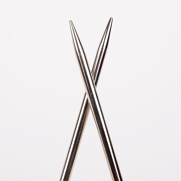 DROPS Brass circular needle, length 40cm , 60, 80 cm, sizes 2.00mm - 10. 0 mm 80 | Knitting yarn shop / dzijas veikals