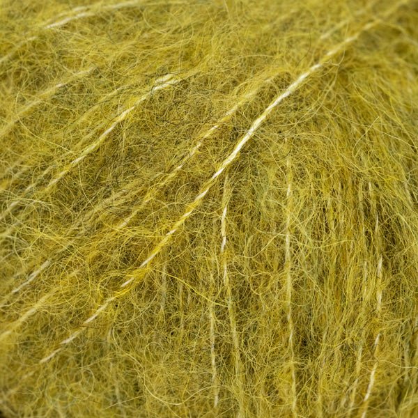 DROPS Brushed Alpaca Silk 45 olive oil | Knitting yarn shop / dzijas veikals