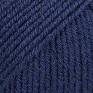 DROPS Cotton Merino 08 navy | Knitting yarn shop / dzijas veikals