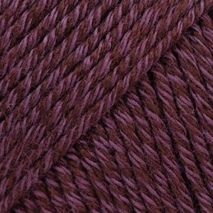 DROPS Cotton Merino 41 · dark grape uni colour | Knitting yarn shop / dzijas veikals