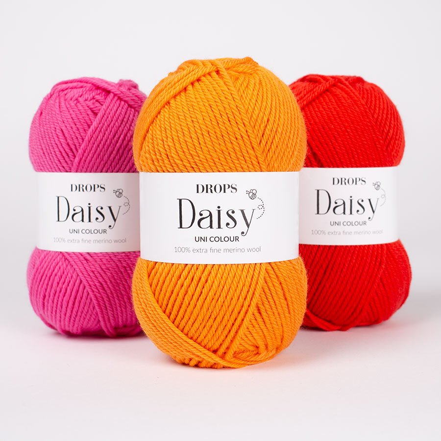 DROPS Daisy 01 off white | Knitting yarn shop / dzijas veikals