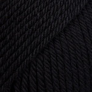 DROPS Daisy 03 black | Knitting yarn shop / dzijas veikals