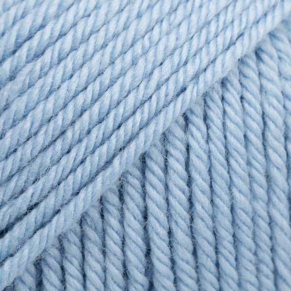 DROPS Daisy DAISY UNI COLOUR 37 sky blue | Knitting yarn shop / dzijas veikals