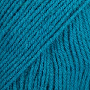 DROPS Fabel FABEL UNI COLOUR 105 turquoise | Knitting yarn shop / dzijas veikals