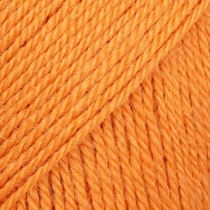 DROPS Flora 29 tangerine | Knitting yarn shop / dzijas veikals