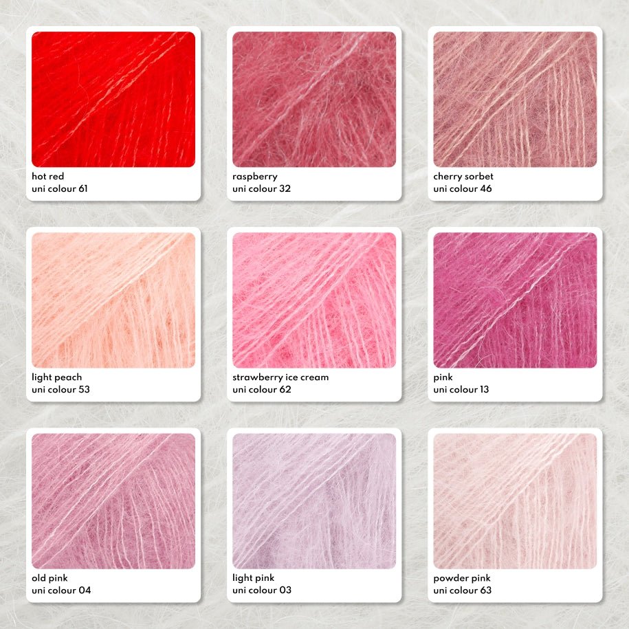 DROPS Kidsilk 01 off white | Knitting yarn shop / dzijas veikals