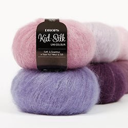 DROPS Kidsilk 01 off white | Knitting yarn shop / dzijas veikals