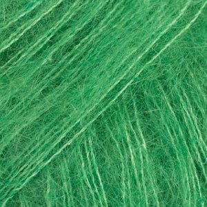 DROPS Kidsilk 48 parrot green | Knitting yarn shop / dzijas veikals