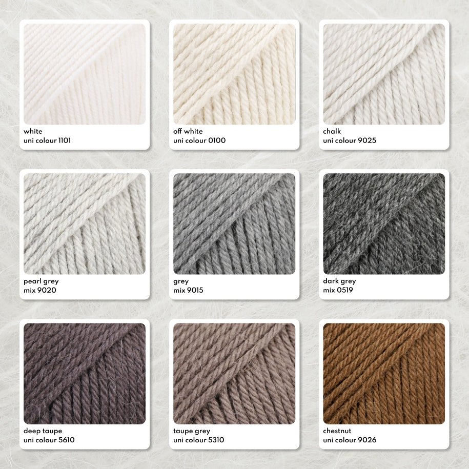 DROPS Lima LIMA UNI COLOUR 0100 off white | Knitting yarn shop / dzijas veikals