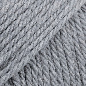 DROPS Lima LIMA UNI COLOUR 8465 medium grey | Knitting yarn shop / dzijas veikals