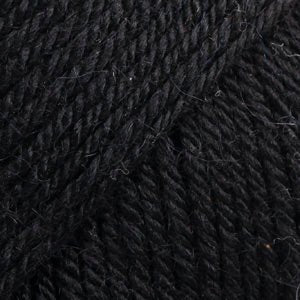 DROPS Lima LIMA UNI COLOUR 8903 black | Knitting yarn shop / dzijas veikals