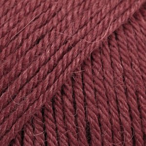 DROPS Lima LIMA UNI COLOUR 9023 maroon | Knitting yarn shop / dzijas veikals