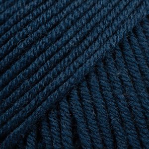 DROPS MerinoExtrafine MERINO EXTRA FINE UNI COLOUR 56 dark navy | Knitting yarn shop / dzijas veikals